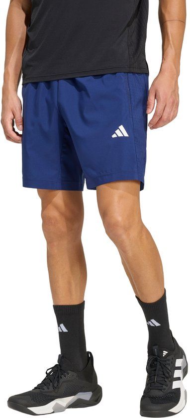 Adidas Performance Workout Essentials Base Woven Short - Heren - Blauw