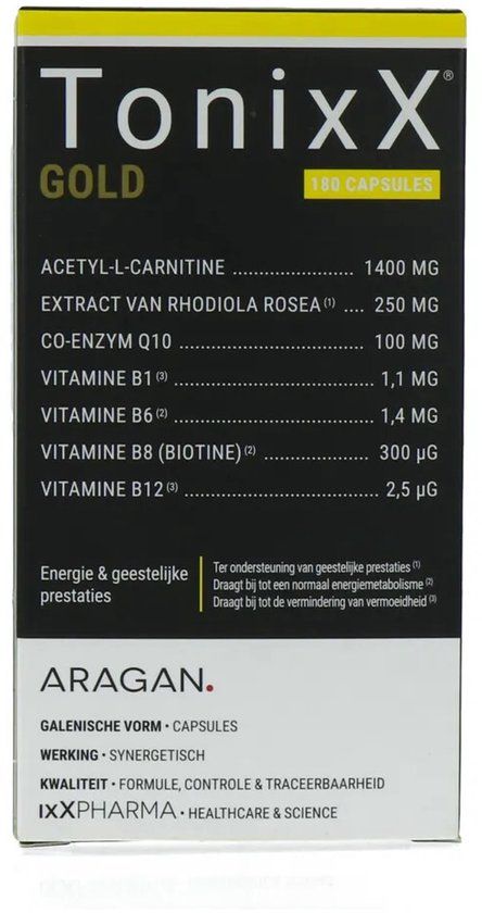 ixX Pharma TonixX Gold - 180 capsules