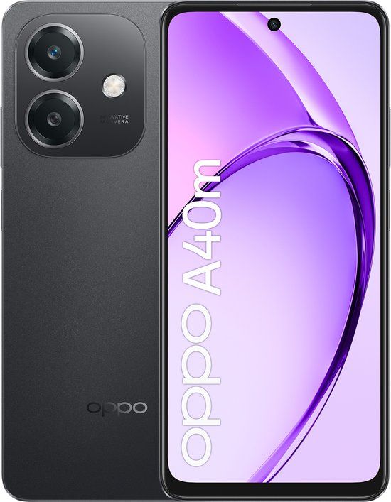 OPPO A40M / 256 GB / Zwart / 4G