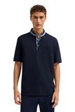 bugatti Shirt navy / lichtblauw