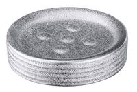 WENKO Zeephouder Polaris 11 x 2,5 cm Keramiek Zilver