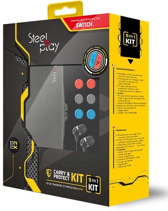 Steel-Play 11-in-1 Carry & Protect Kit - Switch