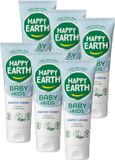 Happy Earth Zink Billencrème - Baby & Kids - 100% Natuurlijk - Parfumvrij - Met Zinkoxide - Geschikt vanaf de Geboorte - 6 x 75 ml