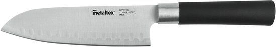 Metaltex Asia Santokumes - 30 cm - Zwart/Rvs