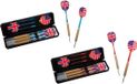New Sports Toernooi Dartpijlen 24 g Rood Metaal Kunststof Steeltip dartpijl 3 stuk(s)