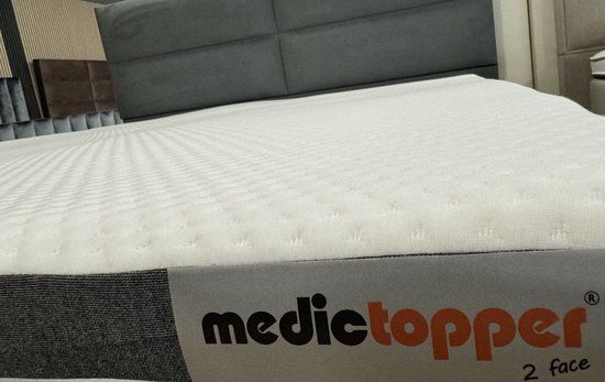 Medic Topper 2face Premium Ultimate 200x200x8 SPLIT - Orthopedisch dekmatras - Tweezijdig