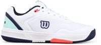 Wilson Courtglide Padel schoenen voor heren - Maat 44 - Synthetisch/Textiel - Wit/Grijs/Rood