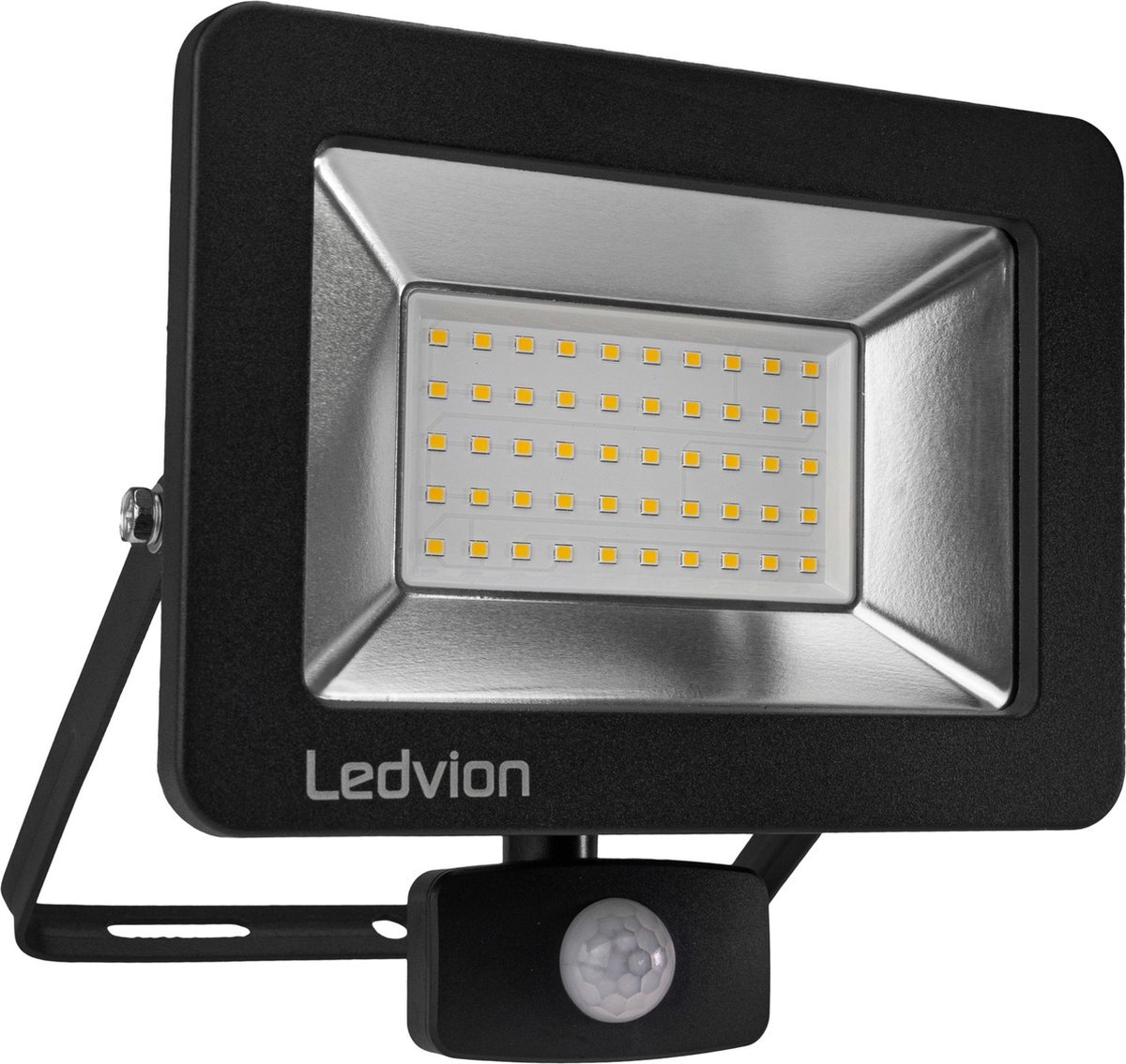 LEDVION Osram LED Breedstraler met Sensor 50W – 4000K - Quick Connector -