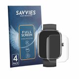 Savvies - Screenprotector voor Matast T70 1.91" - Folie Beschermfolie transparant volledig dekking 4 Stuks