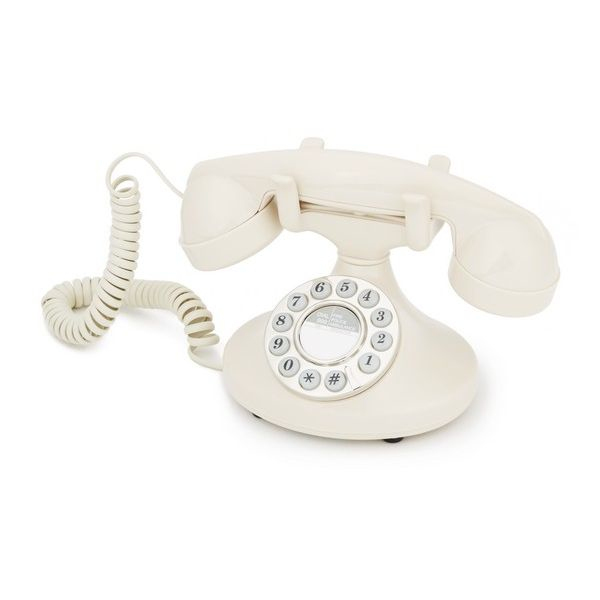GPO Retro 1922Pearl Telefoon met klassiek jaren ‘20 ontwerp