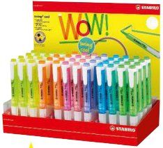 STABILO 275/48-1 Display Stand - Red/Yellow