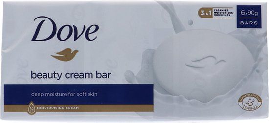 Dove Zeep 90g Beauty Cream Bar 6 Pack