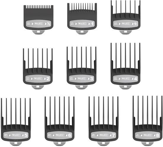 Wahl Premium Opzetkam-set - Zwart - 25 mm