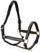 HKM Diamond Leren Halster Zwart Warm Bloed