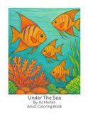 Under the Sea: Adult Coloring Book