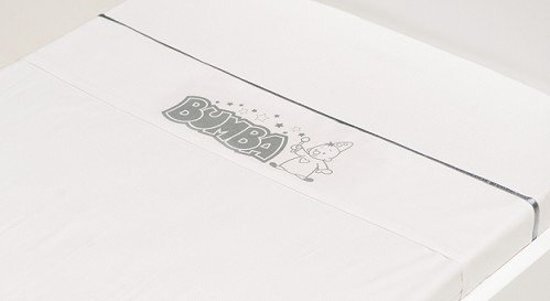 Briljant Bedmode Bumba Magic laken - Grijs - Wiegje 75x100 cm