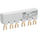 abb-entrelec ABB 1SAM201906R1102 PS1-2-0-65 3-fasen verzamelrail voor 2 MS116 / MS132, IE=65A Verzamelrail Grijs 10 mm² 65 A 1 stuk(s)