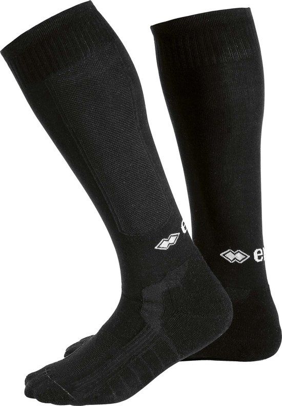 Errea Active Junior Zwarte Sokken - Schoenmaat 34-36 - Unisex