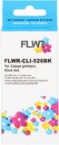 FLWR Canon CLI-526BK zwart (Huismerk (compatible))
