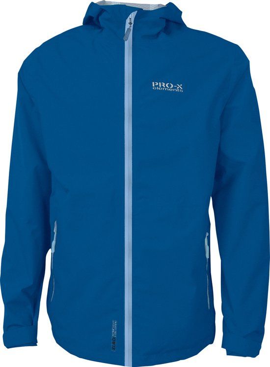 Pro-X Elements Blake Heren Regenjas - Blauw - Maat S