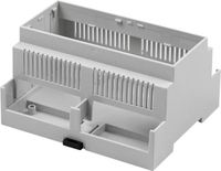Camdenboss CNMB-6V-2-CON DIN-rail-behuizing Kleurloos Kunststof 106 x 90 x 58 cm