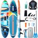 Planche de paddle gonflable - Planche de paddle avec siège - 320 cm - Capacité de charge de 200 kg - Planche de paddle