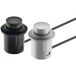 Hafele interrupteur marche arrêt argent avec cordon d'alimentation de 2 mètres Loox diamètre de perçage 12mm