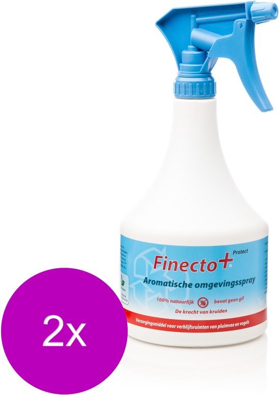 Finecto Aromatische Omgevingsspray - Voedingssupplement - Luizen - 2 x 1 l