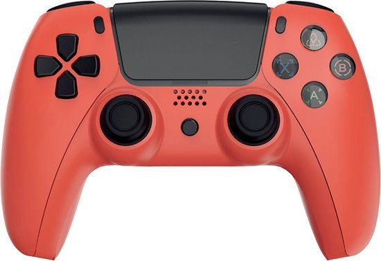 Qware PS4 Draadloze Controller - Rood