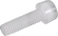 TOOLCRAFT 830315 Vis à tête cylindrique M5 25 mm six pans creux (Allen) DIN 912 Plastique, Polyamide 10 pièce(s)