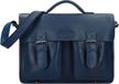 Greenland Nature Aktetas Leer 40 cm - navy