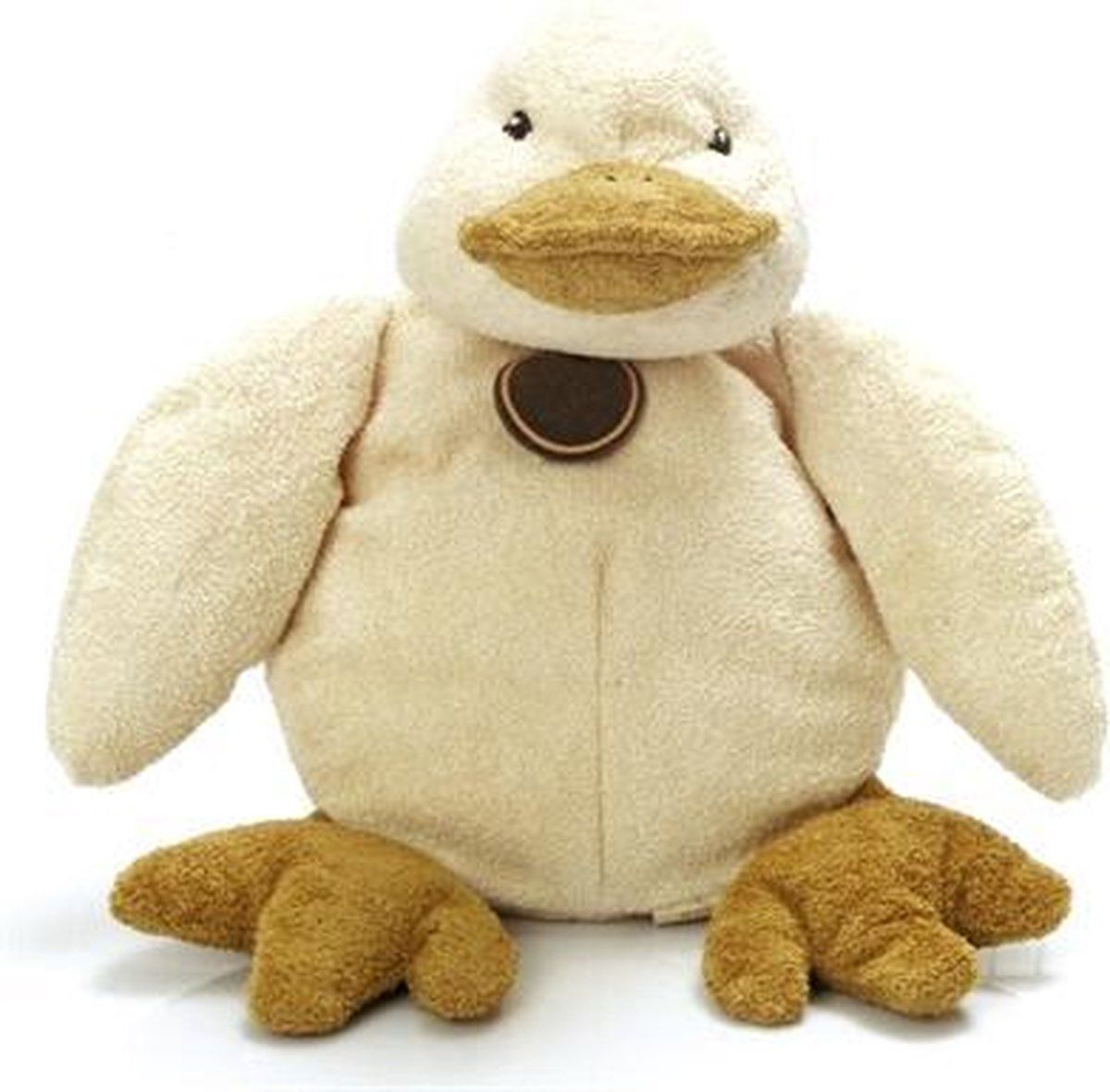Karlie eend pluche ferdinand - geel
