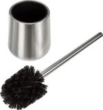 Wenko Toiletborstel Met Houder Solid RVS Zilver 38 X 11 Cm
