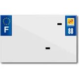 Top Plaq Blanco PVC nummerplaatstrip Top Plaq 88