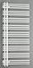 Zehnder radiator design Yucca YA-170-050 Chrome