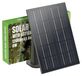 Panneau solaire avec batterie 20Ah pour caméras de chasse 12V/6V