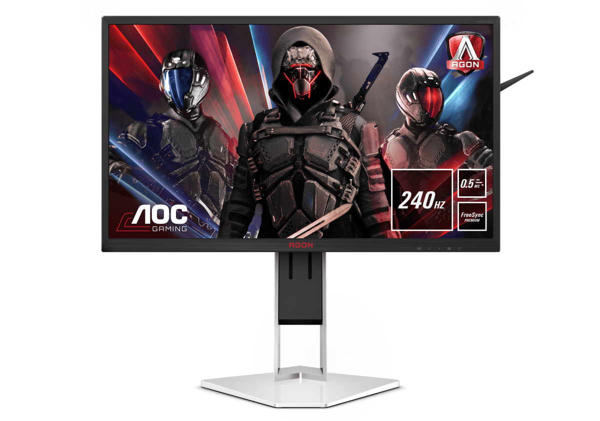 AOC AGON 1 AG251FZ2E - 24.5" Full HD Gaming Monitor - 240Hz, 0.5ms, FreeSync