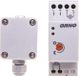 ORNO Capteur de crépuscule pour rail DIN avec capteur externe dans un boîtier, 3000W, 2-100lx, IP65 / IP20, numéro de modèle OR-CR-231