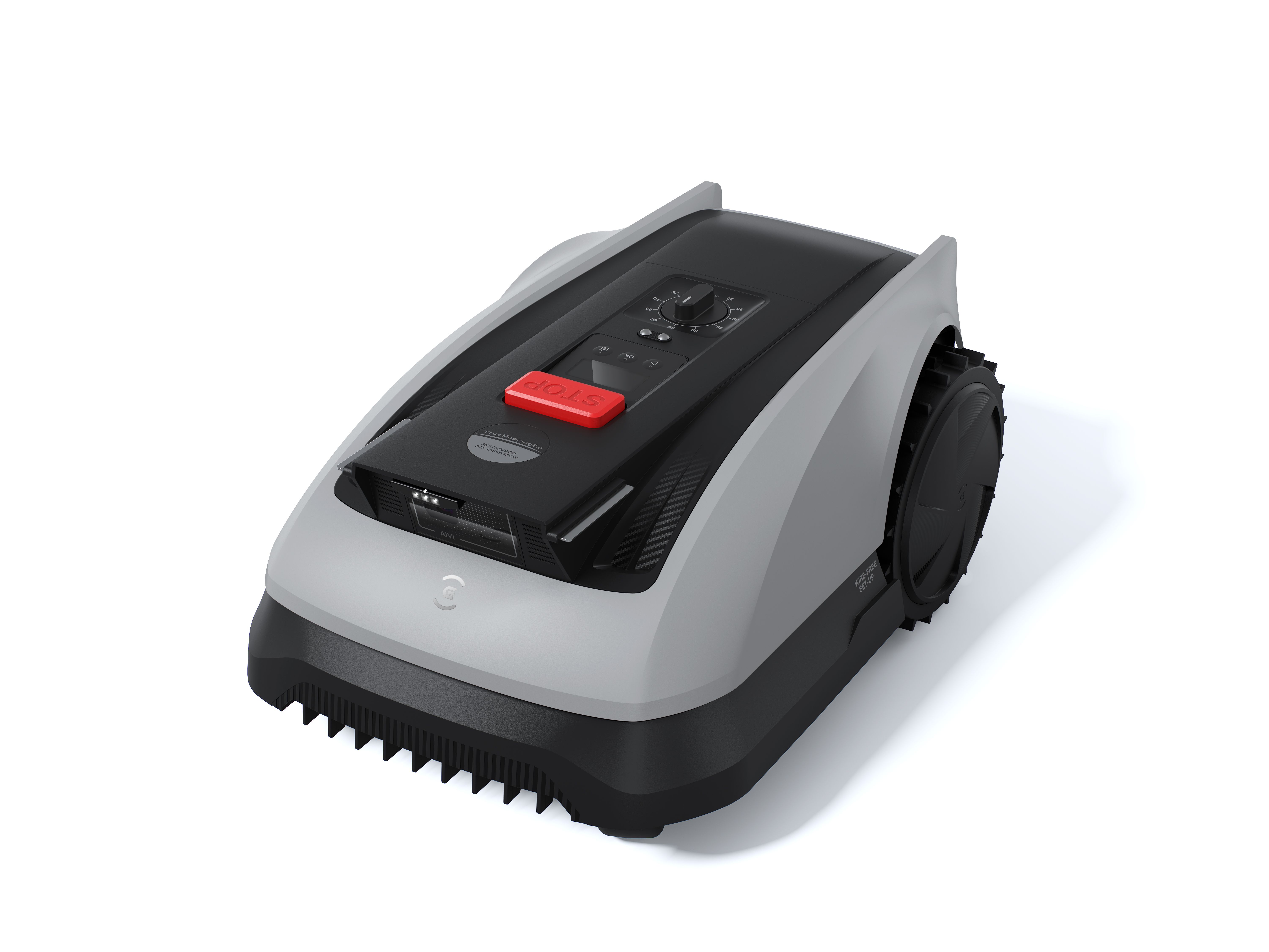 Ecovacs GOAT O600 RTK Robotgrasmaaier - Zwart/Grijs - 600 m² - Robotmaaier