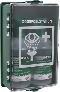 Kelfort Oogspoelstation met 2x Oogdouche Sodium Chloride 500ml - 1527505