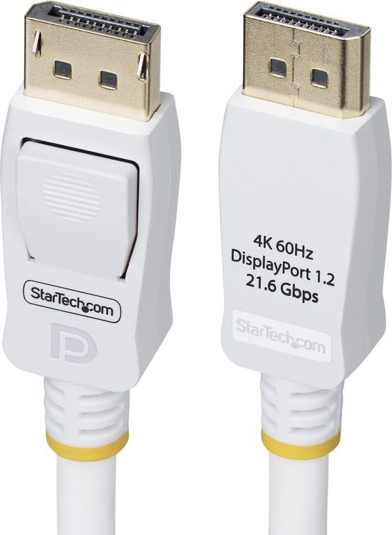 StarTech 3m VESA Gecertificeerde DisplayPort 1.2 Kabel, Wit