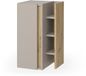 Vicco Edelin Meuble haut – 35 x 60 cm avec 3 compartiments de rangement Cachemire