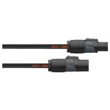 Cordial 14961 Câble d'extension 16 A Noir 1 m H07RN-F 3G 2,5 mm²