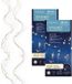 Lumineo Draadverlichting lichtsnoer - 40 LED - Warm wit - Zilver - 195 cm