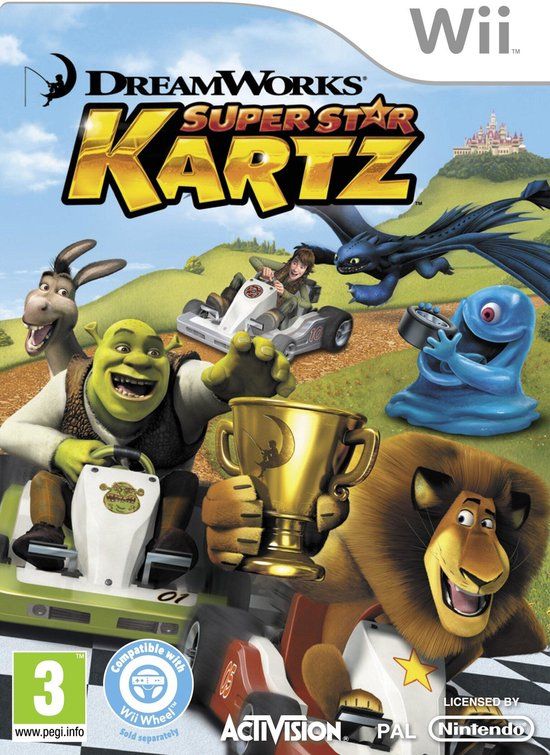 Activision Blizzard Entertainment Dreamworks: Super Star Kartz - Nintendo Wii