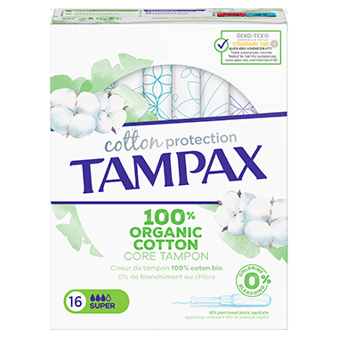 Tampax Cotton Protection Super - 16 stuks