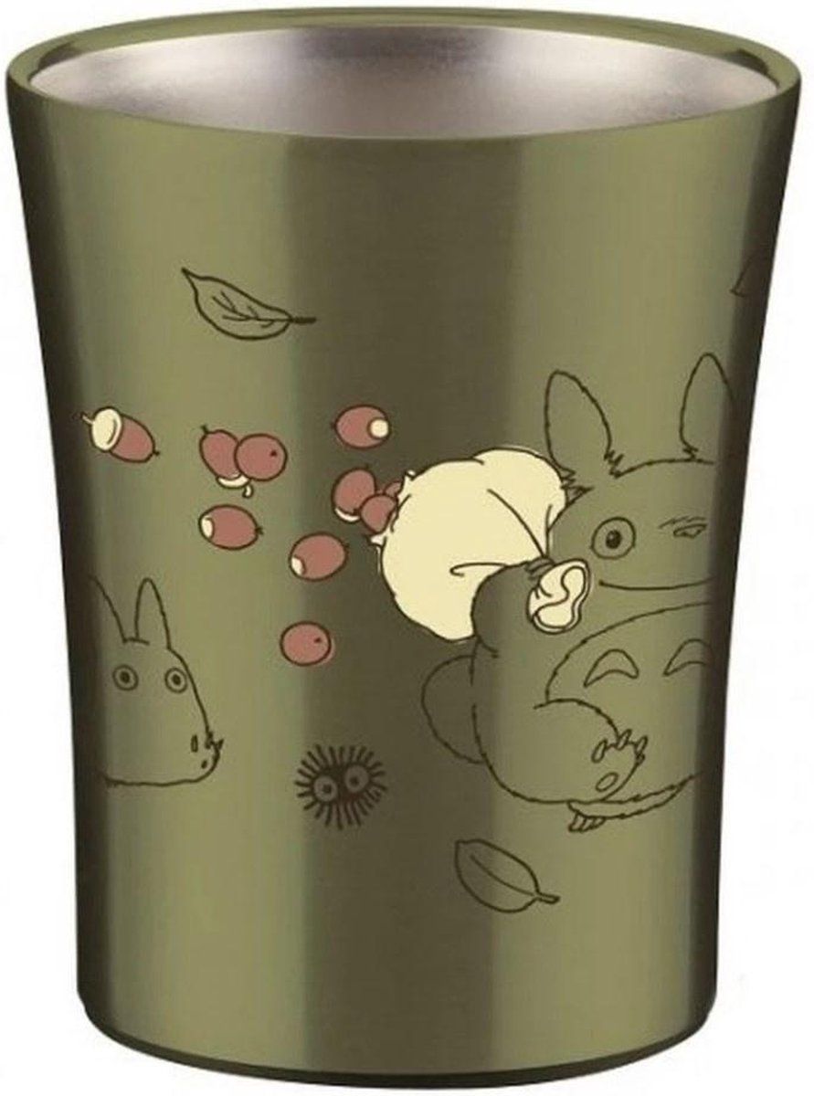 Semic Distribution My Neighbor Totoro: Totoro 250 ml Metal Tumbler - Multicolour