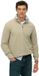 Superdry Rib Half Rits Trui Beige 2XL Man