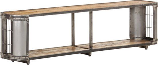 vidaXL Tv-meubel 150x30x40 cm massief mangohout