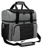 Solidchoice - Sac de bowling avec espace pour deux boules et chaussures